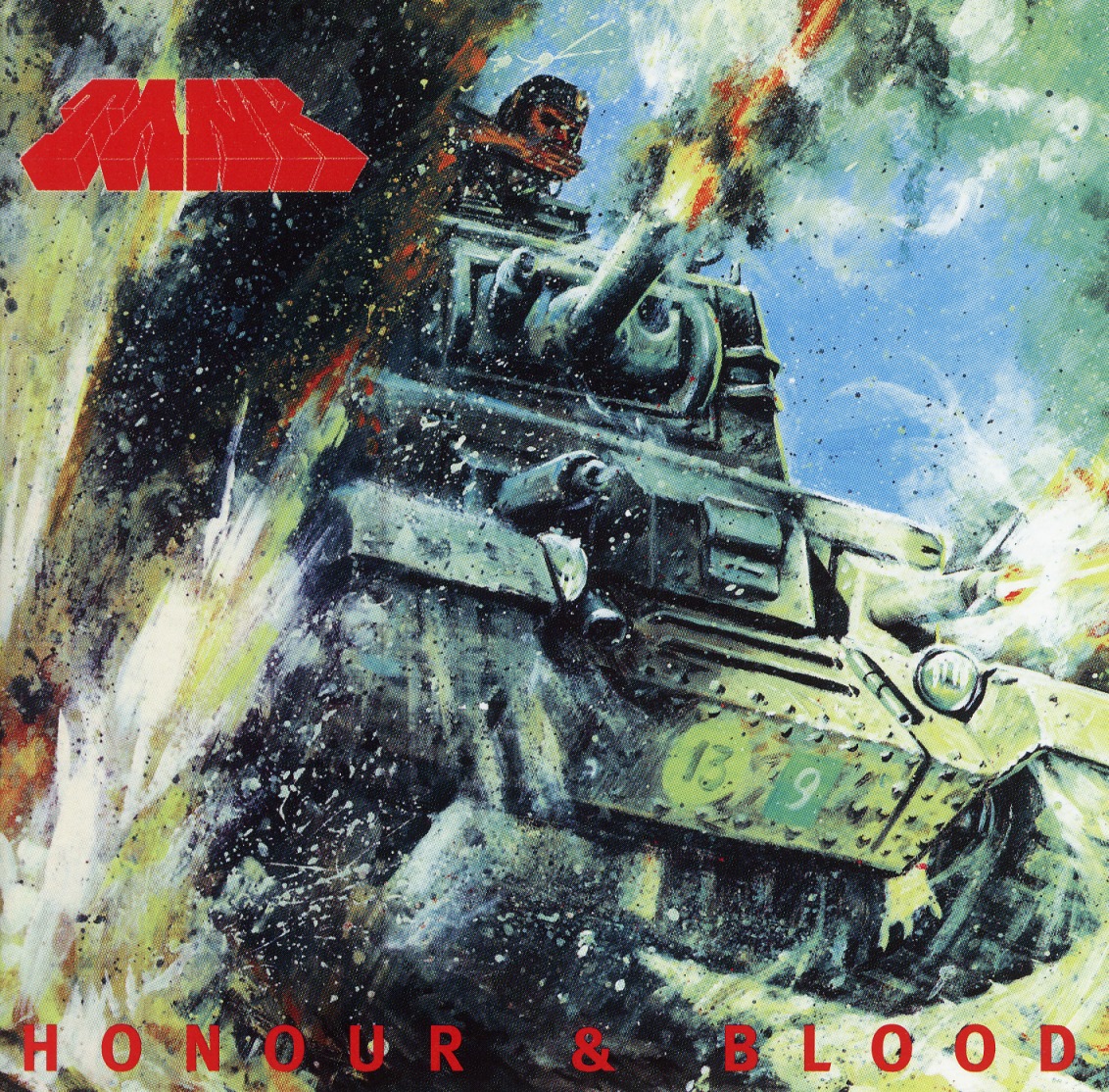 TANK (UK) / Honour & Blood + 1 (Germany edition)