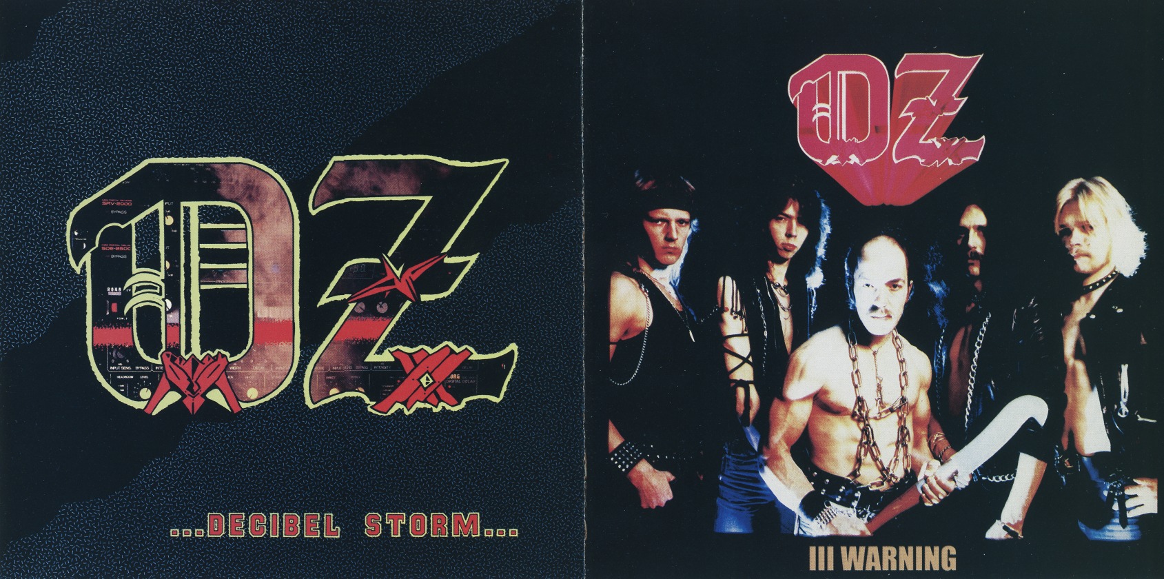 OZ (Finland) / III Warning + Decibel Storm (collector's item)
