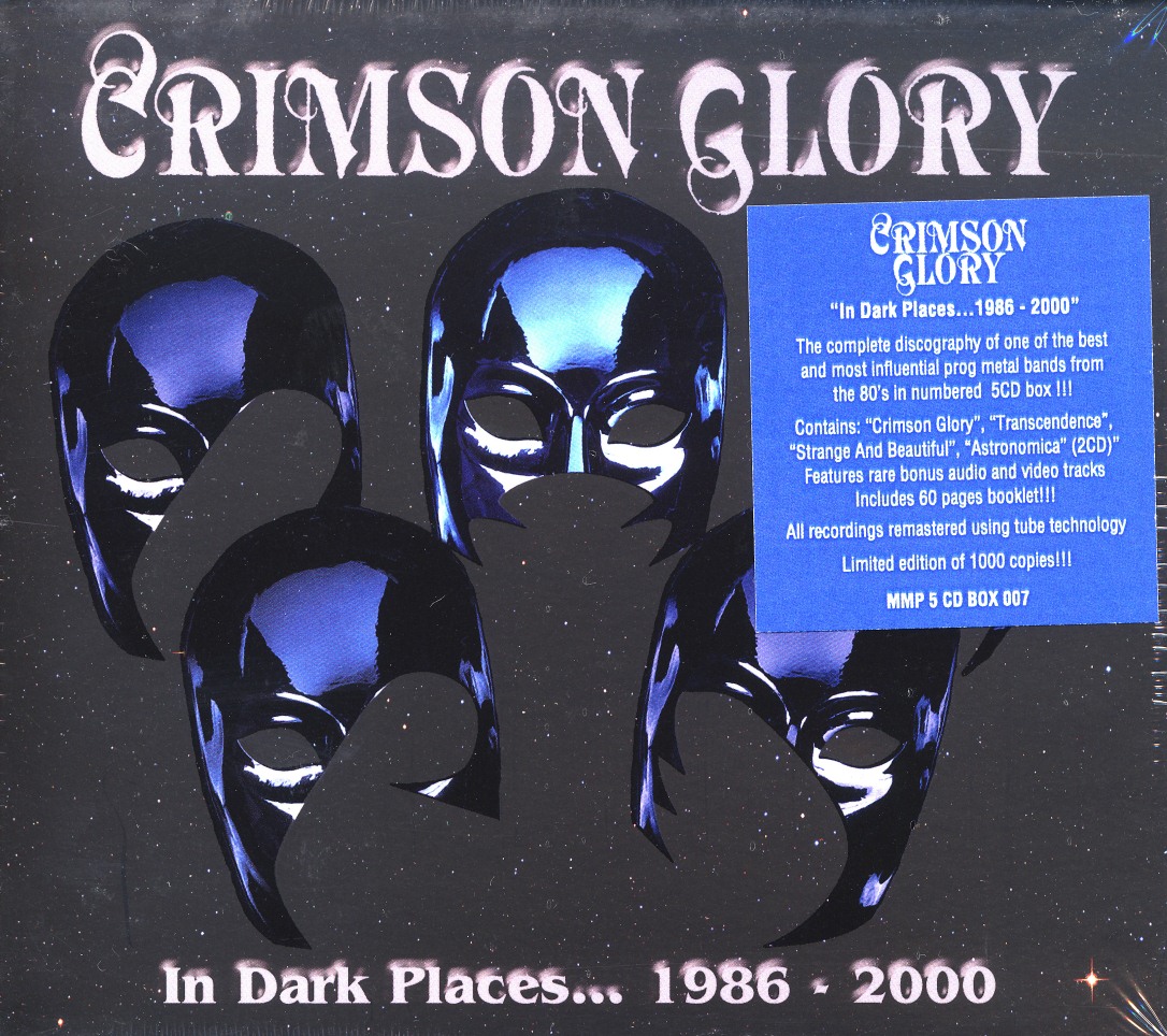CRIMSON GLORY(US) / In Dark Places... 1986 - 2000 (5CD box set)