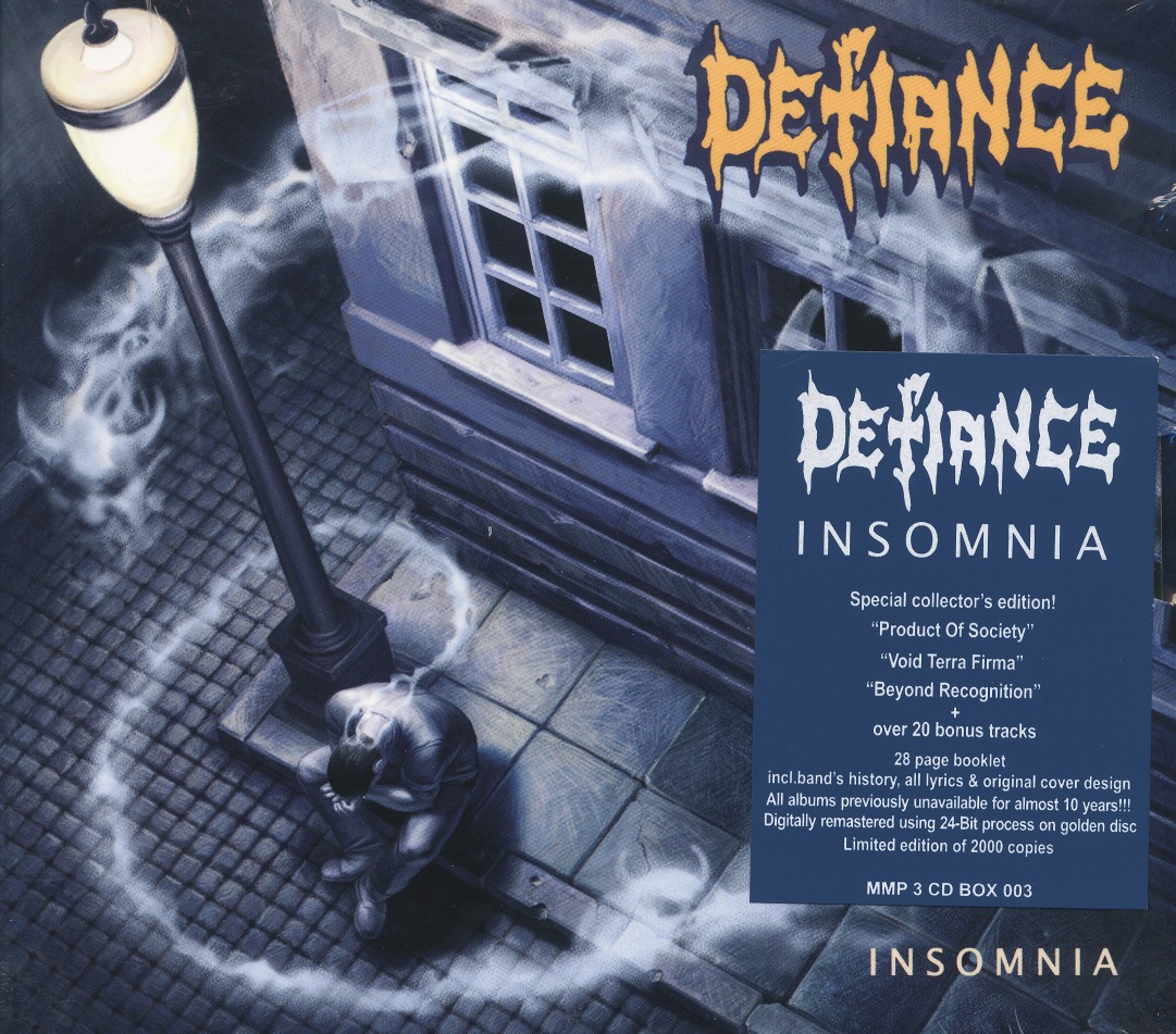 DEFIANCE (US/California) / Insomnia (3CD box set)