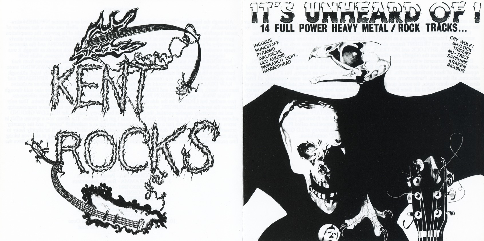 V.A. / Kent Rocks + It's Unheard Of! (collector's item)