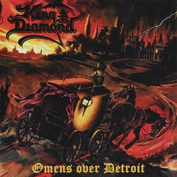 KING DIAMOND (Denmark) / Omens Over Detroit (collector's item)