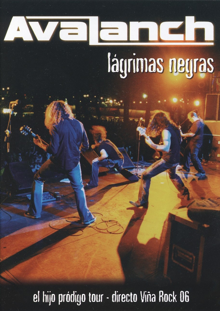 AVALANCH (Spain) / Lagrimas Negras (DVD)