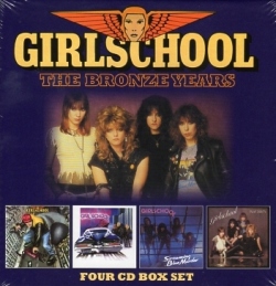 GIRLSCHOOL (UK) / The Bronze Years (4CD box set)