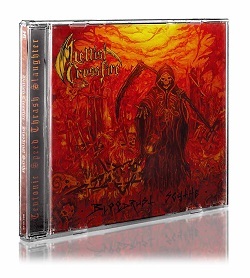HELLISH CROSSFIRE (Germany) / Bloodrust Scythe (2018 reissue)