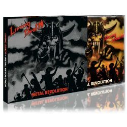 LIVING DEATH (Germany) / Metal Revolution + 7 (2020 reissue)