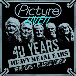 PICTURE (Netherlands) / Live!! 40 Years Heavy Metal Ears 1978-2018 Classic Lineup (Brazil edition)