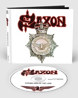 SAXON (UK) / Strong Arm Of The Law + 8 (2018 reissue digibook)