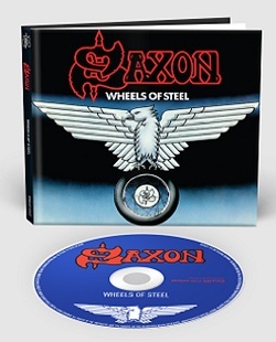 SAXON (UK) / Wheels Of Steel + 8 (2018 reissue digibook)