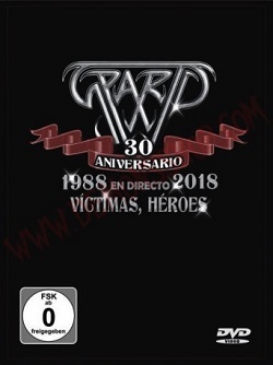 SPARTO (Spain) / 30 Aniversario - 1988 En Directo 2018 - Victimas, heroes (DVD+CD)