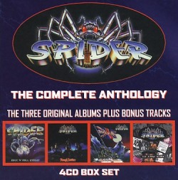 SPIDER (UK) / The Complete Anthology (4CD box set)