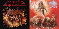 METAL LADY (Hungary) & LORETTA (Czech Republic) / Metal Lady & Loretta (collector's item)