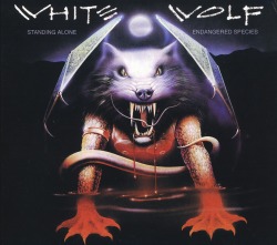 WHITE WOLF/STANDING ALONE + ENDANGERED SPECIES