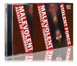 VIOLENT FORCE (Germany) / Malevolent Assault Of Tomorrow (2018 reissue)