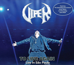 VIPER (Brazil) / To Live Again - Live In Sao Paulo + 1 (2021 reissue with slipcase)