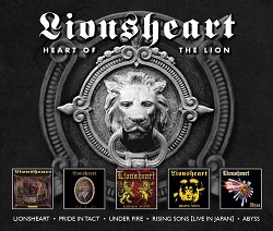 LIONSHEART (UK) / Heart Of The Lion (5CD box set)