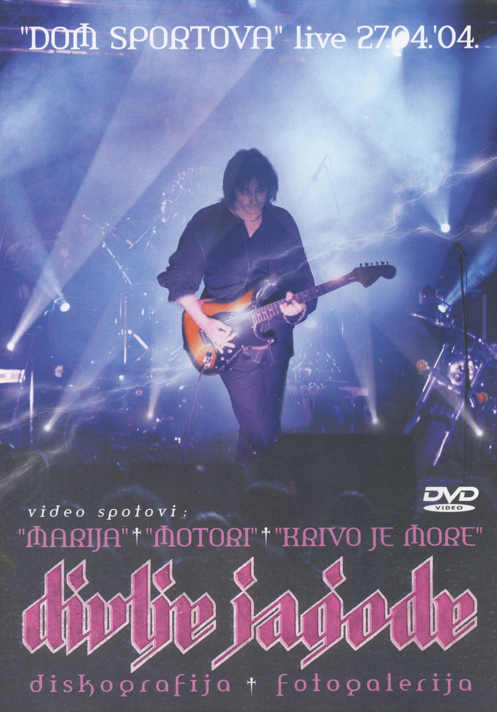 DIVLJE JAGODE (Bosnia and Herzegovina) / Live + Video Clips (DVD-R)