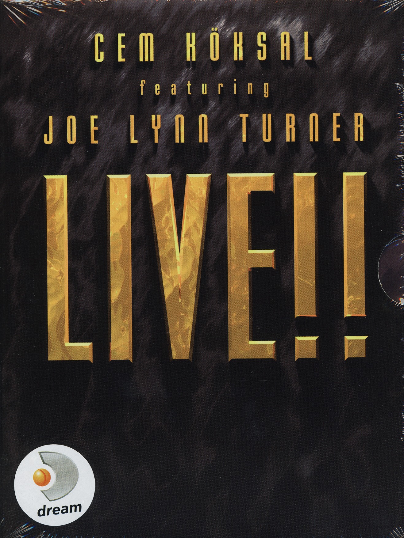 CEM KOKSAL (Turkey) featuring JOE LYNN TURNER / Live!! (DVD)
