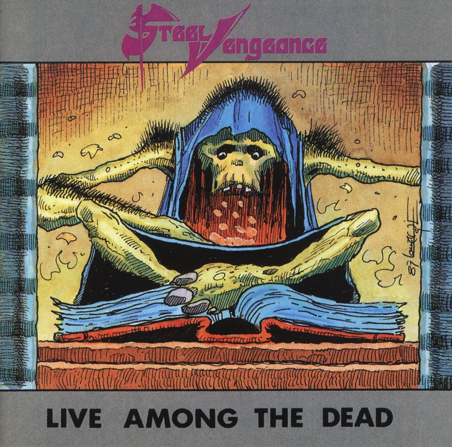 STEEL VENGEANCE (US) / Live Among The Dead (collector's item)
