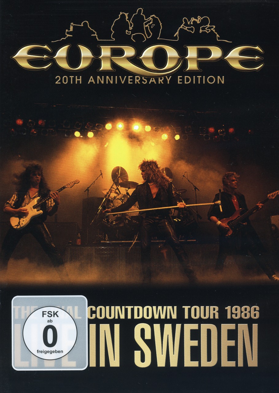 EUROPE (Sweden) / The Final Countdown Tour 1986 Live In Sweden - 20th Anniversary Edition (DVD)