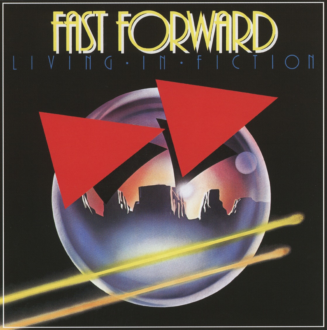 FAST FORWARD (Canada) / Living In Fiction (collector's item)