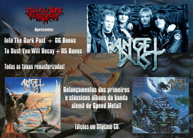 ANGEL DUST (Germany) / Into The Dark Past + To Dust You Will Decay