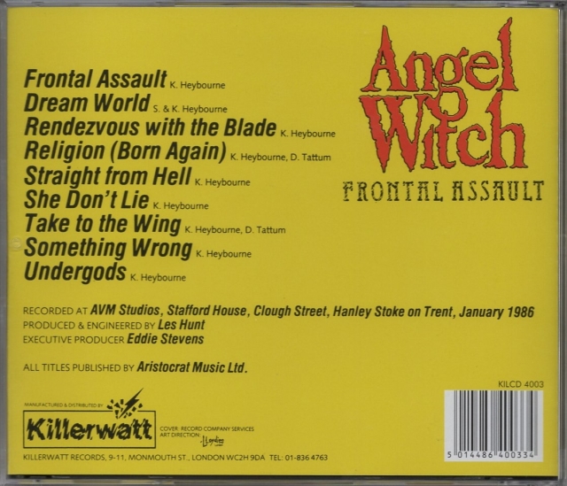 ANGEL WITCH (UK) / Frontal Assault (collector's item)