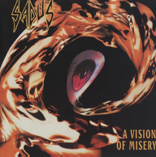 Sadus A Vision Of Misery CD 日本盤 SADUS (US) / A Vision Of Misery (CD+DVD)