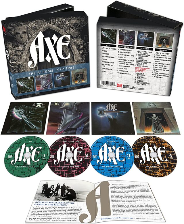 AXE (US) / The Albums 1979-1983 (4CD box set)