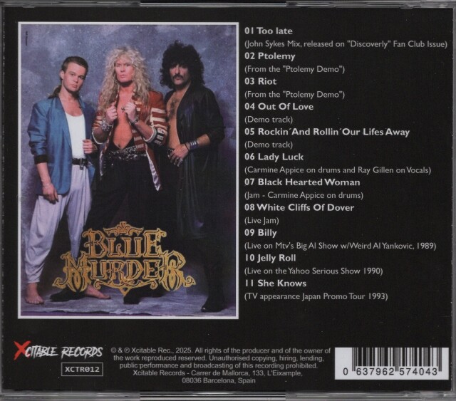 貴重盤John Sykes Blue Murder CDセット Yahoo!オークション -「blue murder」(CD) の落札相場・落札価格