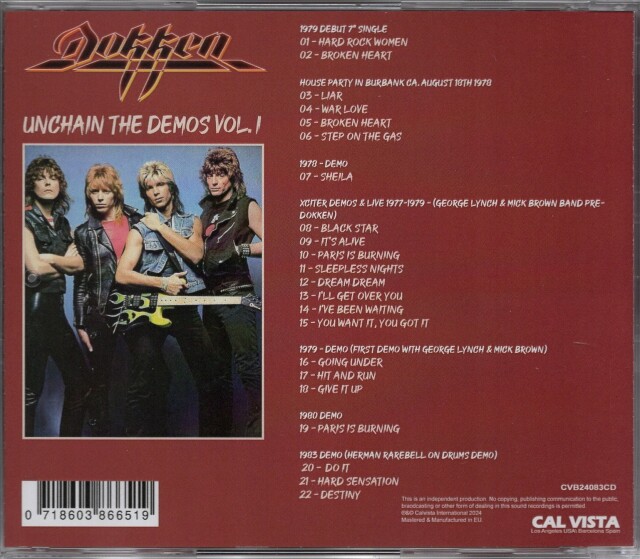 [廃盤] UNCHAIN　1st demo CD 廃盤] UNCHAIN 1st demo CD