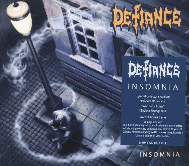 [希少]Insomnia ／DEFIANCE(3CD box set) Defiance – Insomnia – Box Set (Compilation, Limited Edition