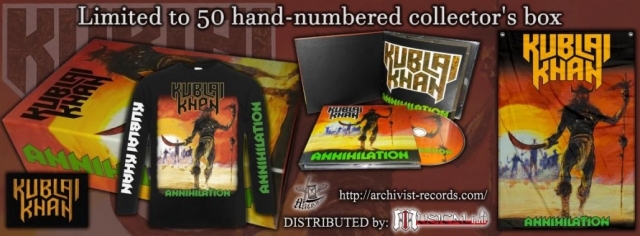 洋楽 kublai khan KUBLAI KHAN (US) / Annihilation (2018 reissue special collector's