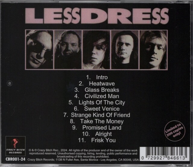 【中古】 Who　the　Bitch/ＣＤ/DDCV-3001 LESSDRESS (Poland) / Dumblondes (collector's item)