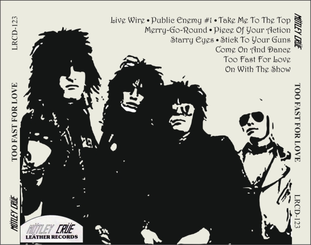 MOTLEY CRUE LEATHUR RECORDS レア盤 お買い得モデル MOTLEY CRUE LEATHUR RECORDS レア盤 Vintage Mötley