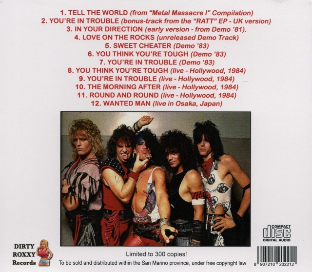 ラット From The Streets To The Strip RATT RATT (US) / From The Streets To The Strip - Rarities