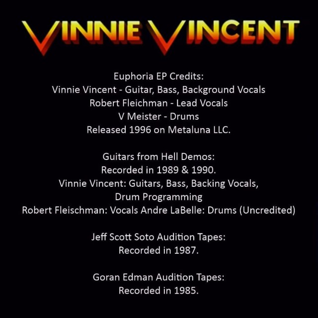 VINNIE VINCENT (US) / Euphoria - Expanded Edition (2CD