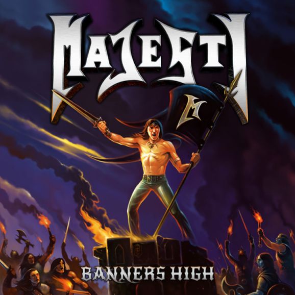 MAJESTY (Germany) / Banners High + 2 (Limited digipak edition)