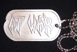 AT WAR (US) / Metal Dog Tag