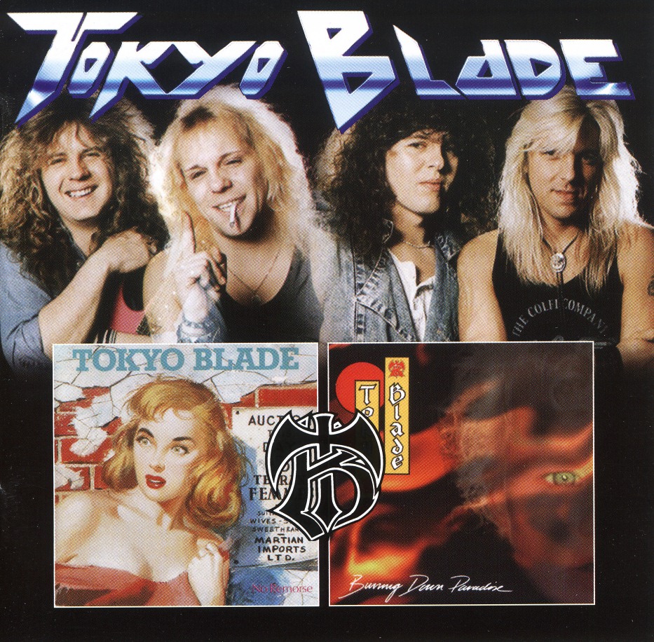 TOKYO BLADE (UK) / No Remorse + Burning Down Paradise (2CD)