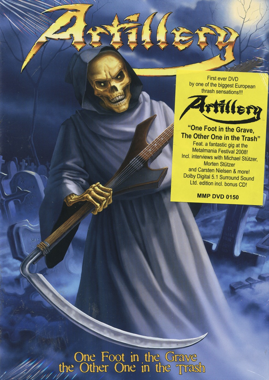ARTILLERY (Denmark) / One Foot In The Grave, The Other One In The Trash (Limited DVD+CD)