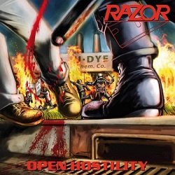 RAZOR (Canada) / Open Hostility + 8 (Brazil edition with slipcase)