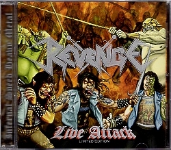 REVENGE (Colombia) / Live Attack (Limited special jewel case edition)