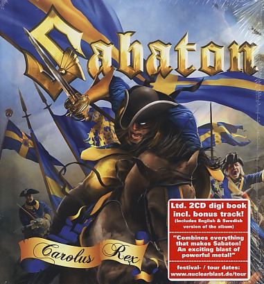SABATON (Sweden) / Carolus Rex (Limited 2CD digibook edition)