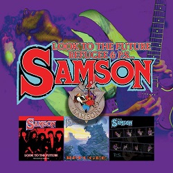 SAMSON (UK) / Look To The Future + Refugee + P.S.... (3CD box set)