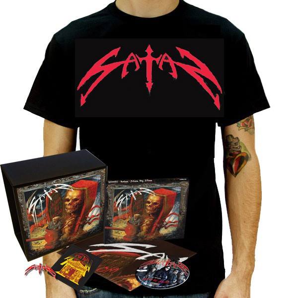 SATAN (UK) / Atom By Atom (Limited Box Set with T-Shirt)