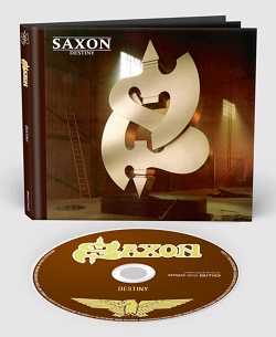 SAXON (UK) / Destiny + 6 (2018 reissue digibook)