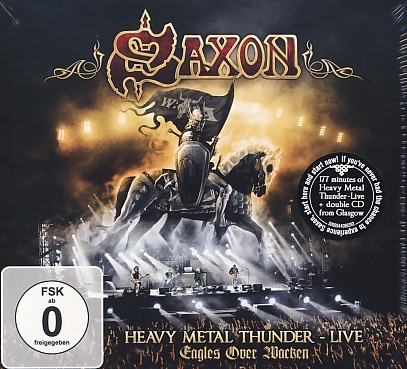 SAXON (UK) / Heavy Metal Thunder - Live (DVD+2CD)