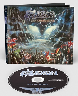 SAXON (UK) / Rock The Nations + 8 (2018 reissue digibook)