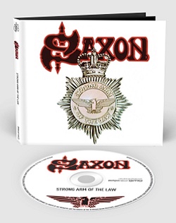 SAXON (UK) / Strong Arm Of The Law + 8 (2018 reissue digibook)